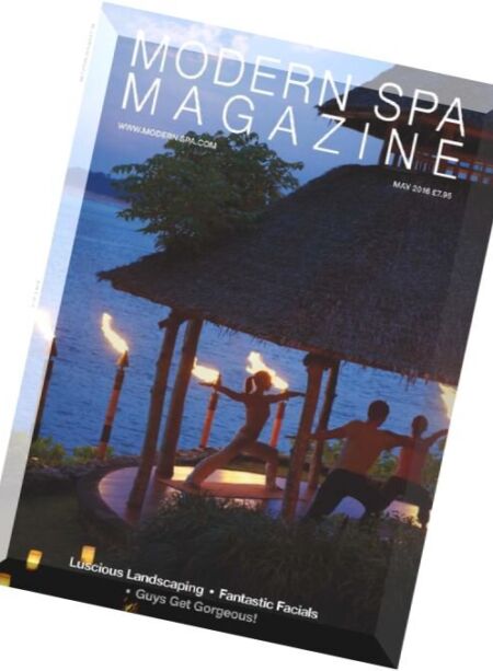 Modern Spa Magazine – May 2016 Cover