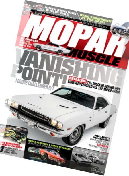 Mopar Muscle – August 2016 Cover