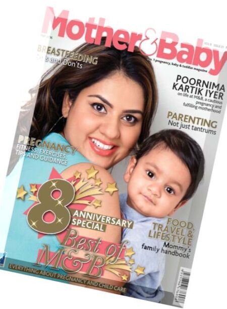 Mother & Baby India – May 2016 Cover