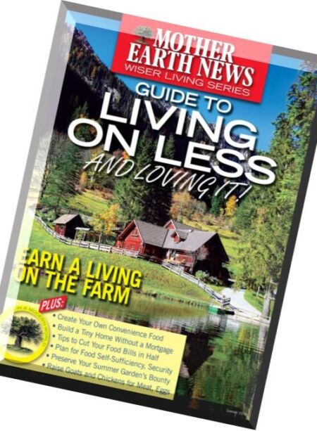 Mother Earth News – Summer 2016 Cover