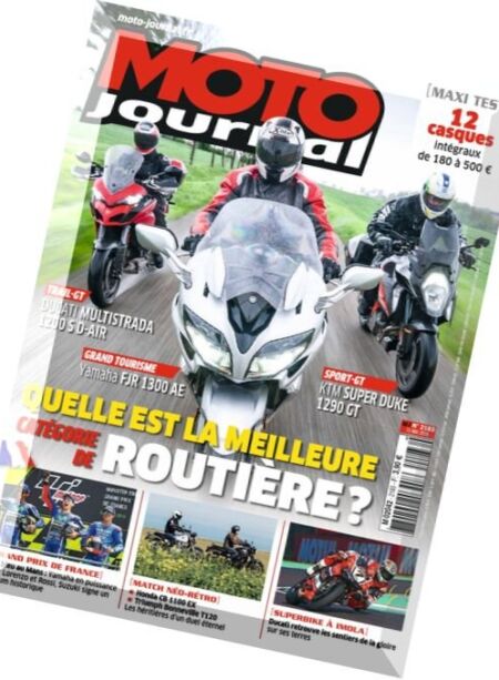 Moto Journal – 11 Mai 2016 Cover