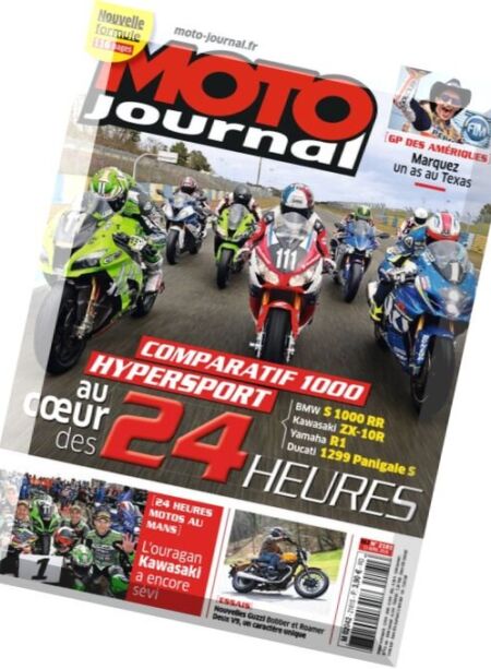 Moto Journal – 13 Avril 2016 Cover