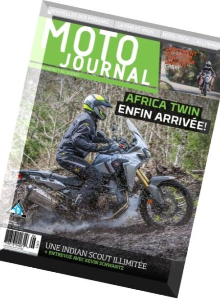 Moto Journal – Juin 2016 Cover