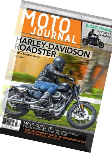 Moto Journal Quebec – Juillet 2016 Cover