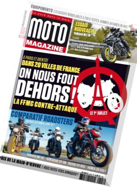 Moto Magazine – Juin 2016 Cover