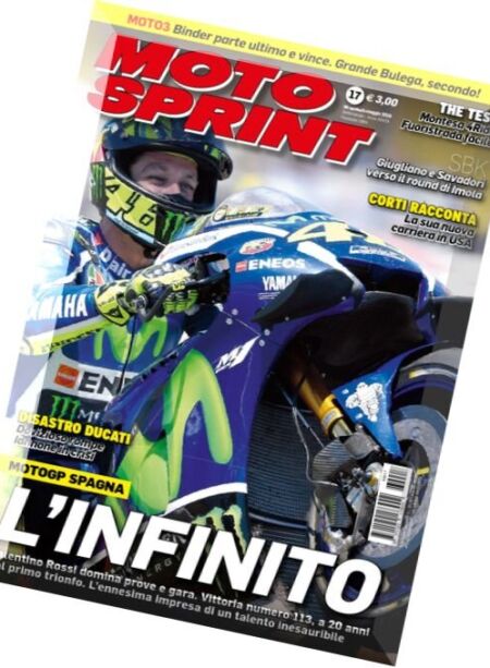 Moto Sprint – 26 Aprile 2016 Cover