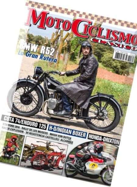 Motociclismo Clasico – Junio 2016 Cover