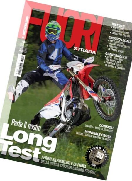 Motociclismo Fuoristrada – Luglio 2016 Cover