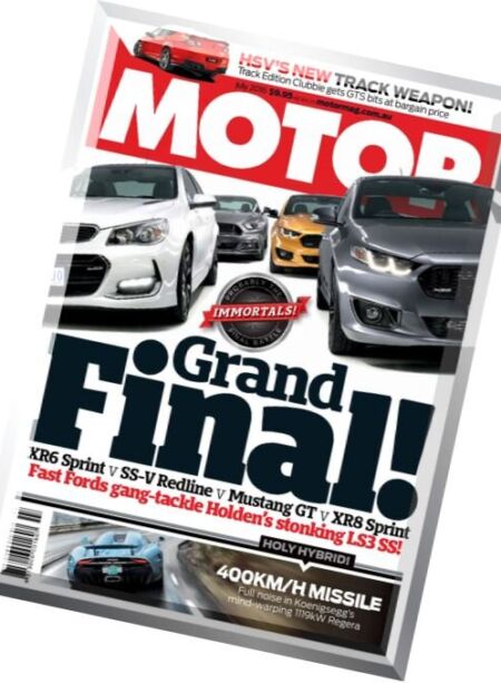 Motor Magazine Australia – July 2016 Cover