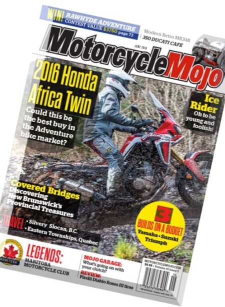 Motorcycle Mojo – June 2016 Cover
