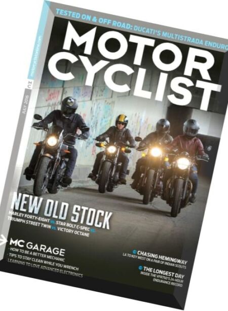 Motorcyclist – July 2016 Cover