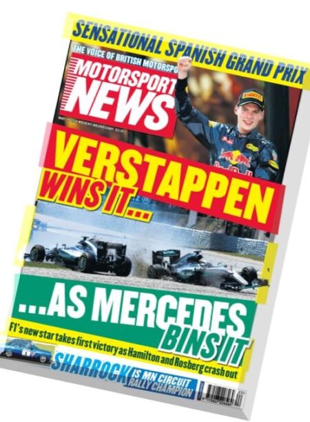 Motorsport News – 18 May 2016 Cover