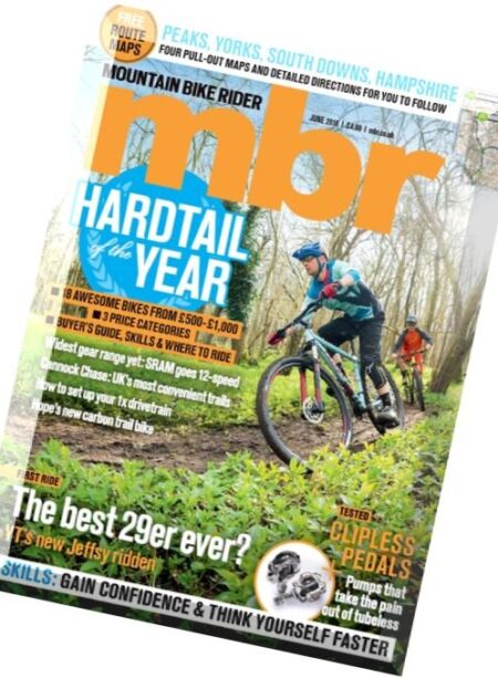 Mountain Bike Rider – June 2016 Cover