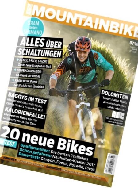 MountainBIKE – Juli 2016 Cover