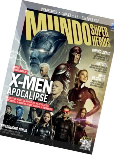 Mundo dos Super-Herois – Junho 2016 Cover