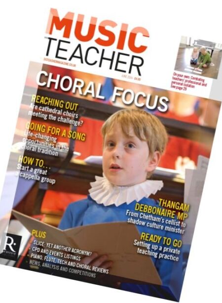 Music Teacher – June 2016 Cover