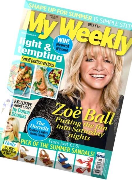My Weekly – 3-9 May 2016 Cover