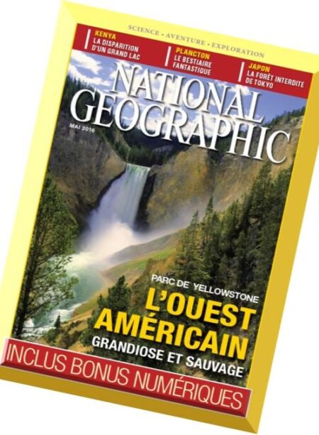 National Geographic France – Mai 2016 Cover