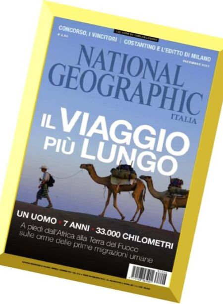National Geographic Italia – Dicembre 2013 Cover