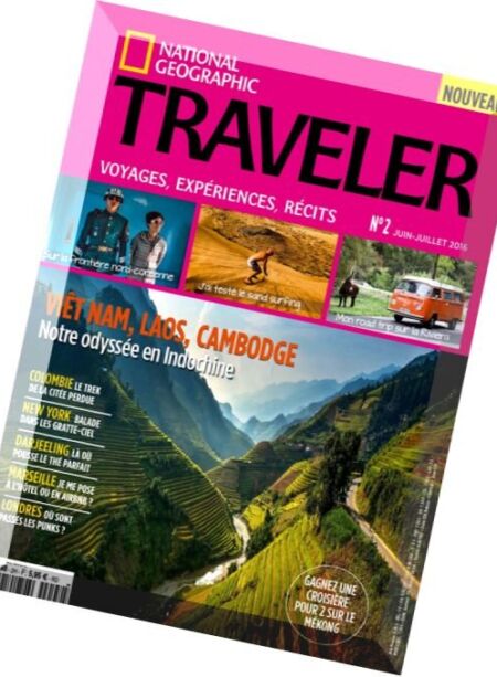 National Geographic Traveler France – Juin-Juillet 2016 Cover
