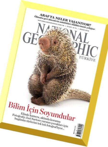National Geographic Turkey – Nisan 2016 Cover