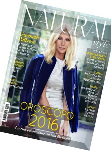 Natural Style – Gennaio 2016 Cover