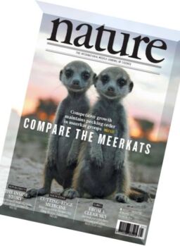 Nature Magazine – 26 May 2016