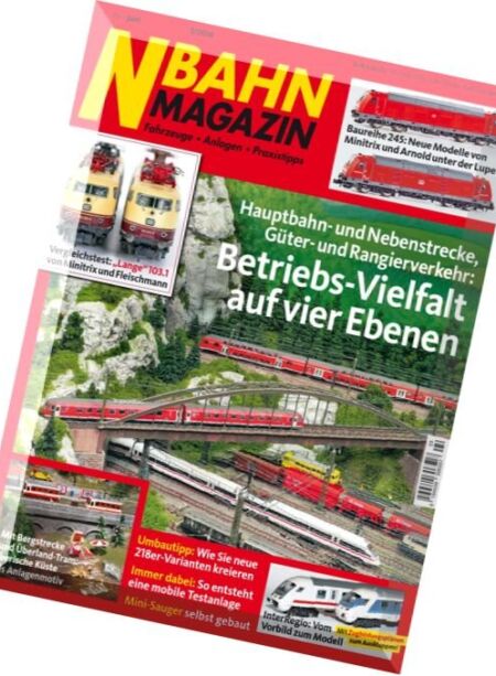 Nbahn Magazin – Mai-Juni 2016 Cover