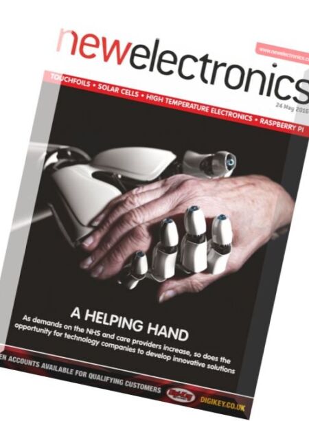 New Electronics – 24 May 2016 Cover