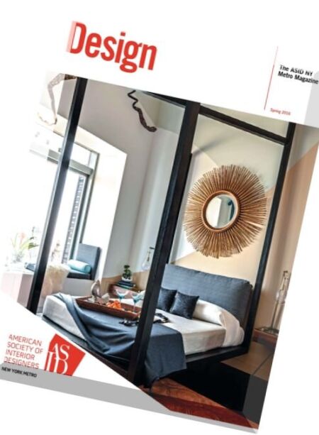 New York Metro Design – Spring 2016 Cover