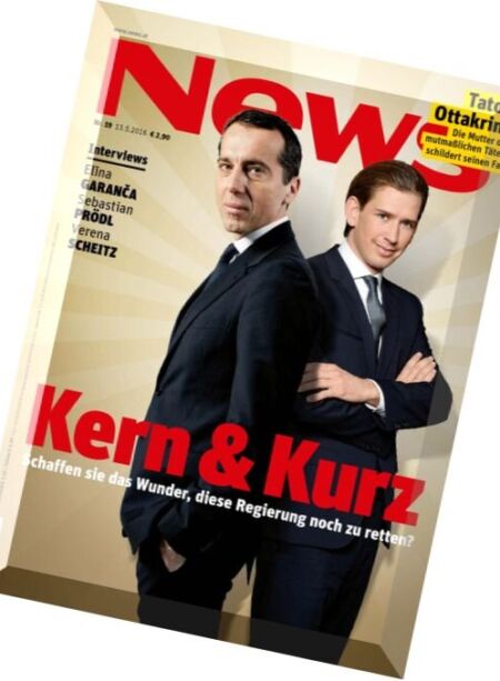 News – 13 Mai 2016 Cover