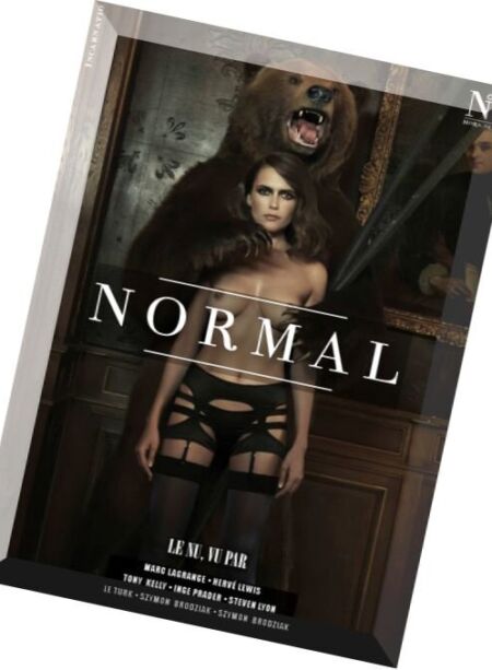 Normal – Hors Serie N 1, 2016 Cover