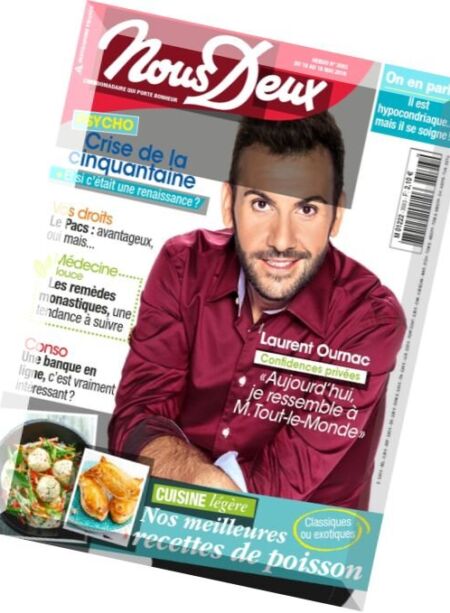 Nous Deux – 10 au 16 Mai 2016 Cover