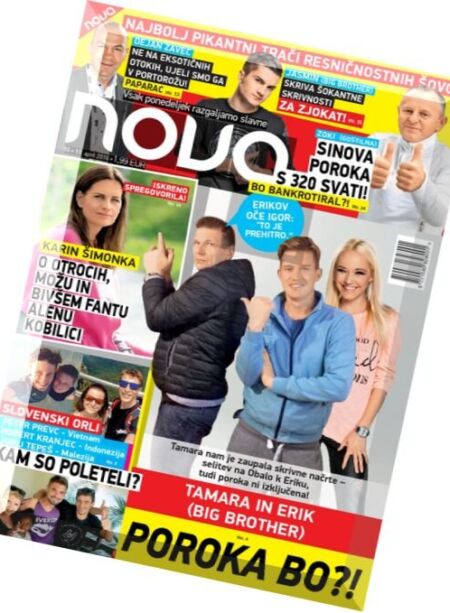 Nova – 11 April 2016 Cover