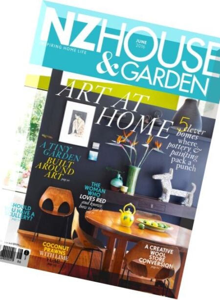 NZ House & Garden – June 2016 Cover