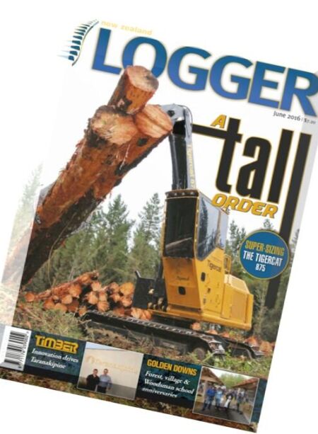 NZ Logger – June 2016 Cover