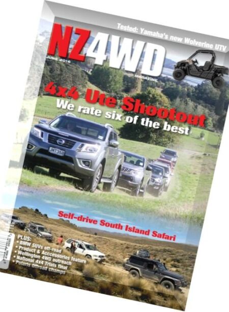 NZ4WD – June 2016 Cover