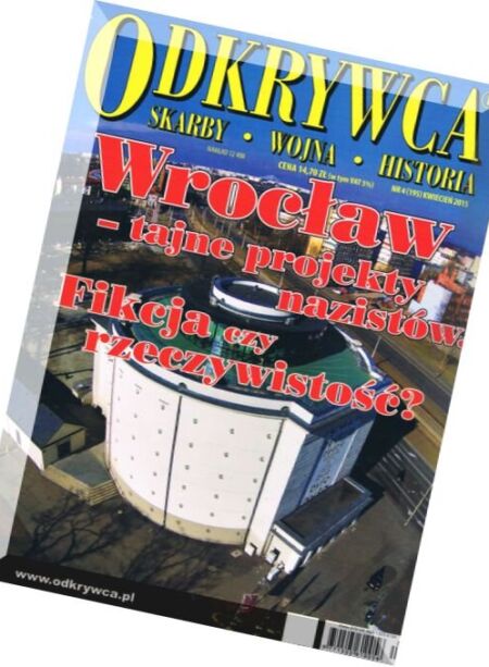 Odkrywca – 2015-04 (195) Cover