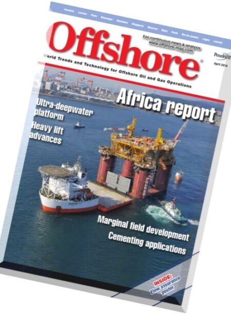 Offshore Magazine – April 2016 Cover