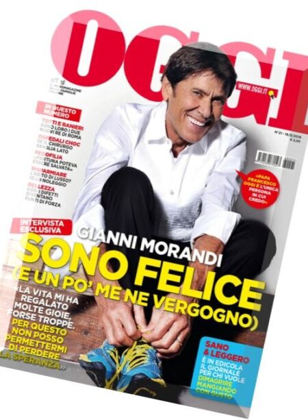 Oggi – 18 Maggio 2016 Cover