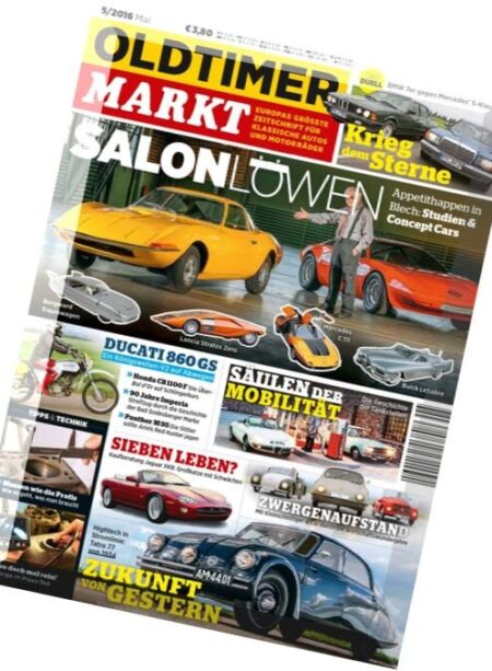Oldtimer Markt – Mai 2016 Cover