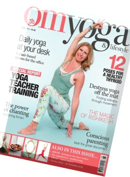 OM Yoga & Lifestyle – June 2016 Cover