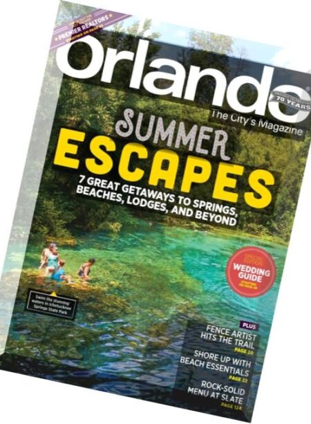 Orlando Magazine – June 2016 Cover