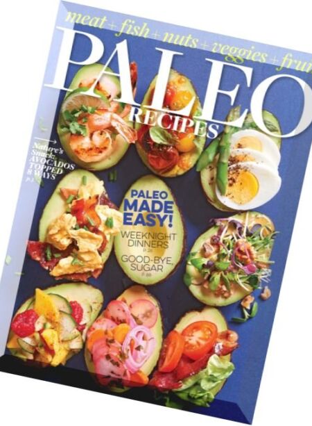 Paleo Recipes – 2016 Cover