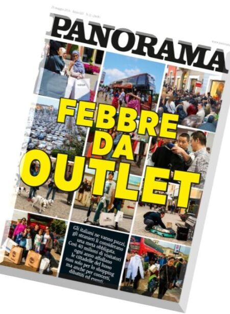 Panorama – 25 Maggio 2016 Cover