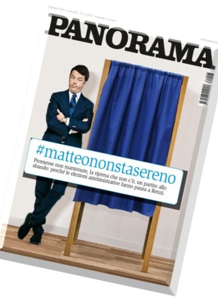 Panorama – 8 Giugno 2016 Cover
