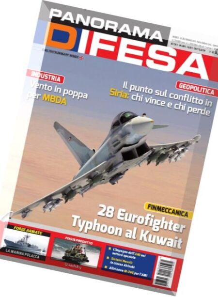 Panorama Difesa – Maggio 2016 Cover