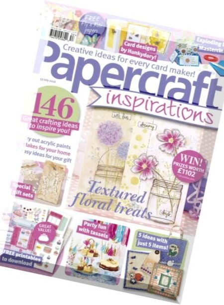 Papercraft Inspirations – July 2016 Cover