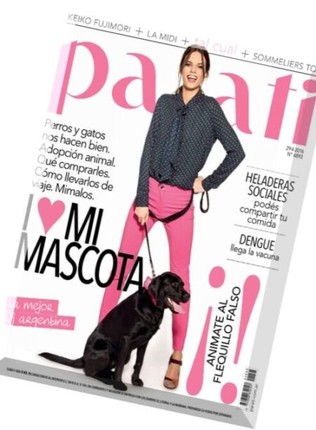 Para Ti Argentina – 29 Abril 2016 Cover
