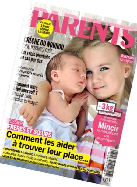 Parents – Juin 2016 Cover